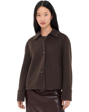 Theory Boxy Cuff Jacket - Black