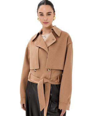 Nanushka Satoyo Jacket - Natural