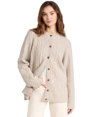 FAVORITE DAUGHTER The Oversized Cardigan - Natural