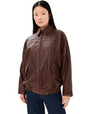 Jonathan Simkhai Huntington Oversized Jacket - Brown