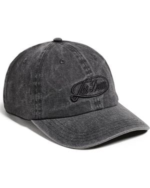 Les Deux Swirl Dad Cap - Black
