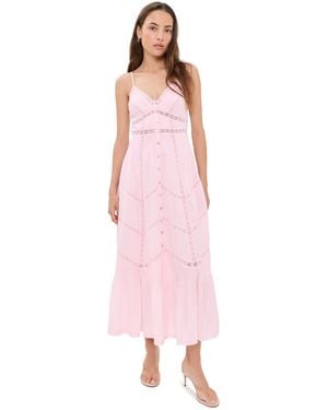 LoveShackFancy Esilda Dress - Pink