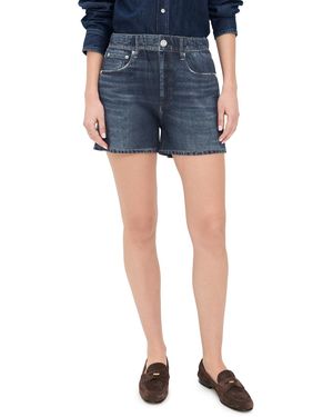 Rag & Bone Rb Miramar Terry Walking Shorts - Blue