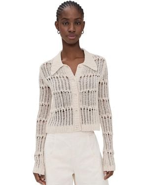 Lee Mathews Polly Cardigan - Natural