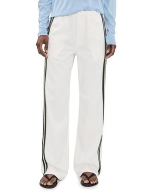 Rag & Bone Featherweight Logan Pull On Track Pants - White