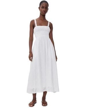 La Maregold June Midi Dress - White