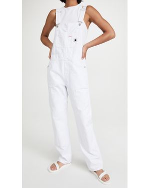 Carhartt Sonora Overalls - White