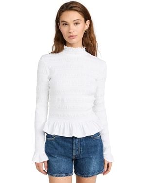Merlette Kantor Jersey Top - White