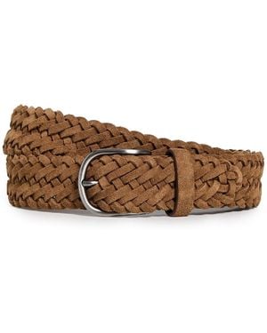 Anderson's Suede Woven Belt - Multicolor