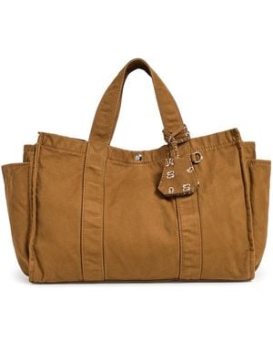 Madewell Large Washed Canvas Tote - Multicolor