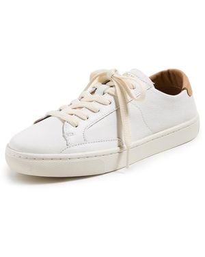 Soludos Ibiza Classic Lace Up Sneakers - White