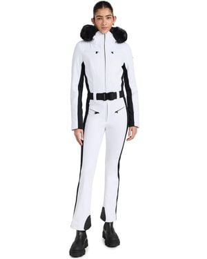 Goldbergh Parry Ski Jumpsuit Faux Border - Black