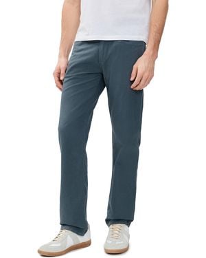 Citizens of Humanity Elijah Linen Blend Straight Jeans - Blue
