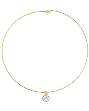 Luv Aj The Marais Pendant Wire Necklace - White