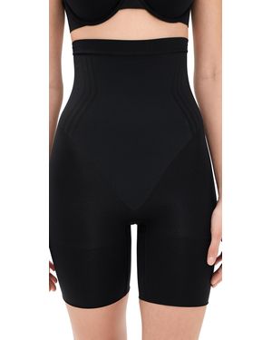 Spanx Sculpt Gofigure Mid Thigh Shorts - Black