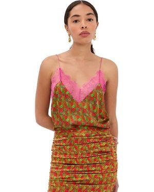 Franchise Layla Silk Top - Red