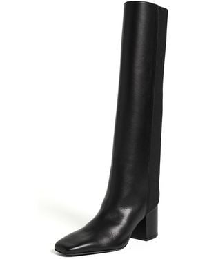 Courreges Heritage Bi Material Boots - Black