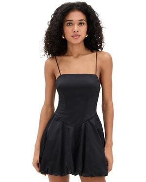 LoveShackFancy Salna Dress - Black