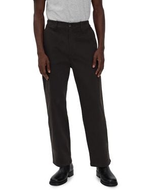 FRAME Cotton Chino Pants - Black