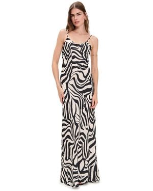 RESA Rose Maxi Dress - White