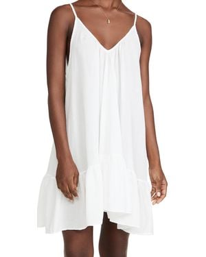 9seed St. Tropez Mini Dress - White