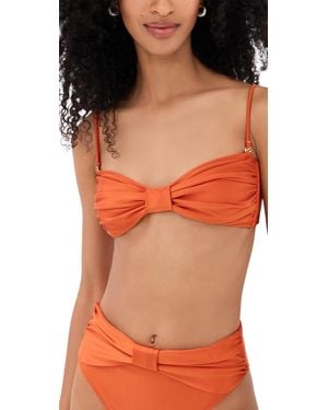 Shani Shemer Mirelle Bikini Top - Orange