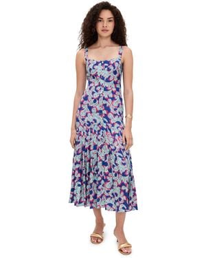 Saloni Karen Dress - Purple