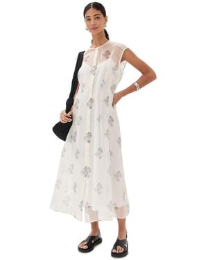 Alix Of Bohemia Gigi Lunar Flower Dress - White