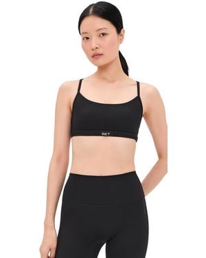 Set Formcloud Cloud Y Sports Bra - Black