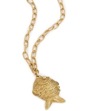 Elizabeth Cole Seana Necklace - Metallic