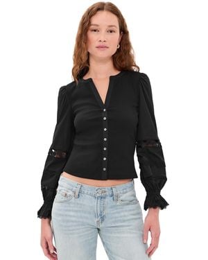 Cinq À Sept Ginny Top - Black
