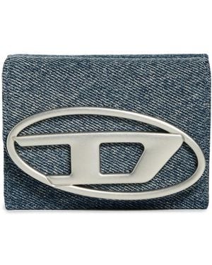 DIESEL 1Dr Tri Fold Coin Xs Ii Wallet 420 - Blue