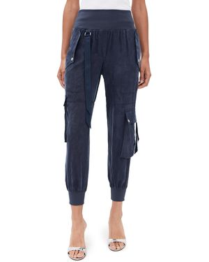 Cinq À Sept Washed Twill Harmony Pants - Blue