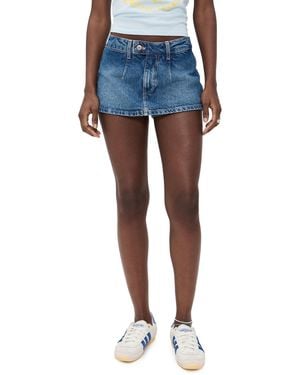 Free People Galivanting Skort - Blue