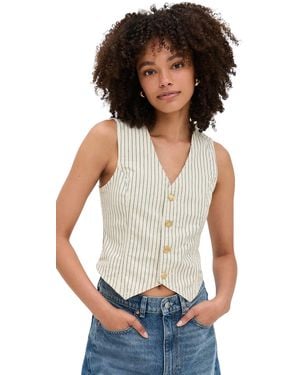 DL1961 Denim Vest - White