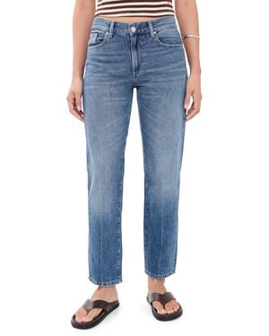 Le Jean Mid 90S Straight Jeans - Blue