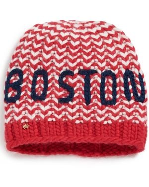 Lele Sadoughi Boston Beanie - Red