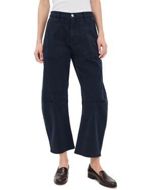 DL1961 Billie Barrel Jogger Pants - Blue