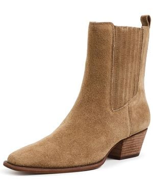 Madewell Georgiana Suede Boots - White