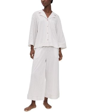 Petite Plume Pima Olivia Pyjama Set - White