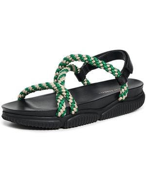 Loeffler Randall Ozzy Sport Sandals - Black