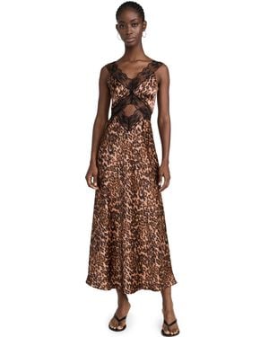4th & Reckless Kelsey Dress - Brown