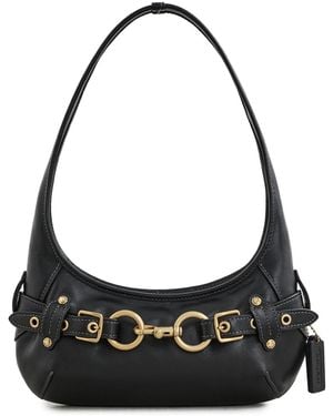 COACH Belted Ergo Shoulder Bag 26 - Black