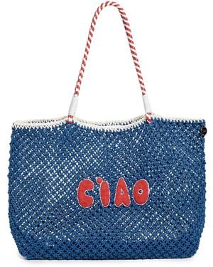 Clare V. L'Ete Tote - Blue