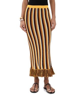 Escvdo Misti Midi Skirt - Multicolor