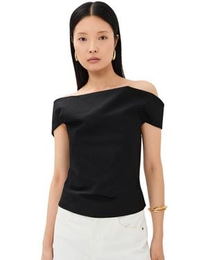 Rosie Assoulin Can'T Bare It Top - Black
