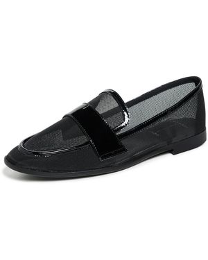Black Suede Studio Sola Flats - Black