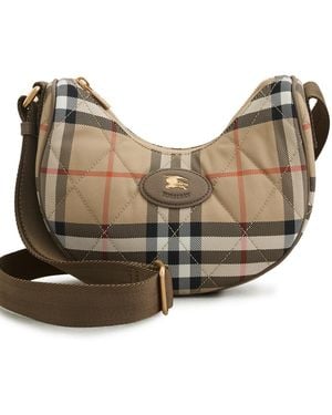 Burberry Horseshoe Crossbody Bag - Brown