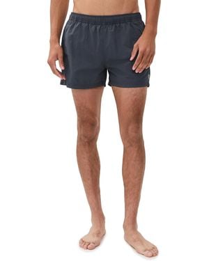 AUTO-REPLY Solid Sebastian Swim Trunks 4 - Blue