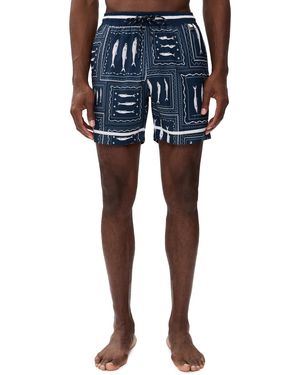 Agua Bendita Exclusive Joe Swim Trunks 5.5 - Blue